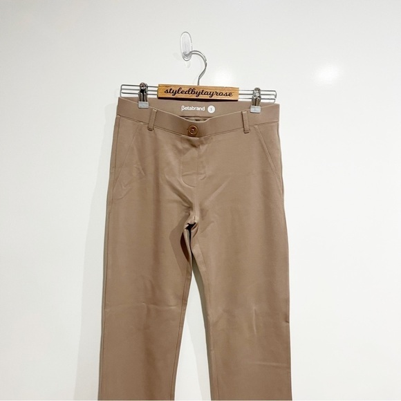 Betabrand Straight-Leg Classic Dress Pant Yoga Pants - Picture 7 of 13